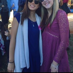 Beige cascade sweater vest